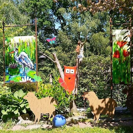 Öko-Ferienwohnung im Landhaus Hübner Neukirchen  Exterior foto