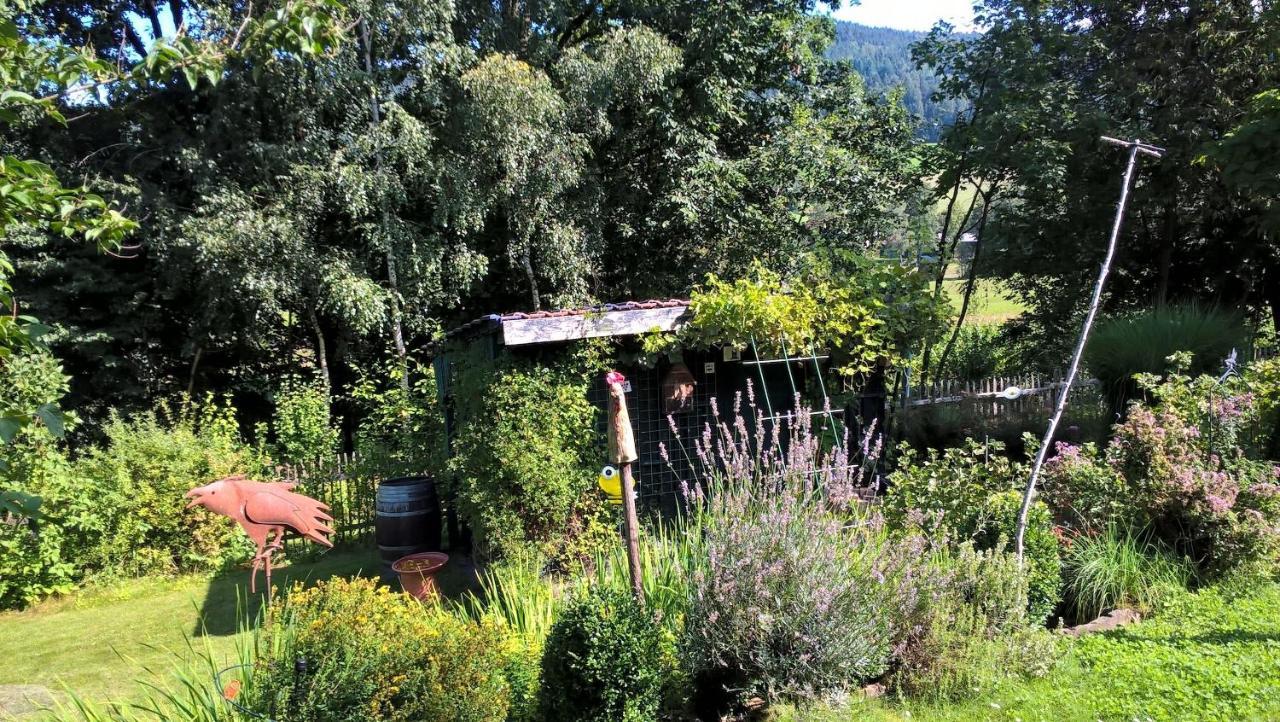 Öko-Ferienwohnung im Landhaus Hübner Neukirchen  Exterior foto