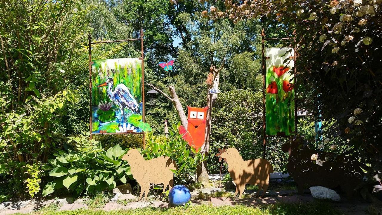 Öko-Ferienwohnung im Landhaus Hübner Neukirchen  Exterior foto